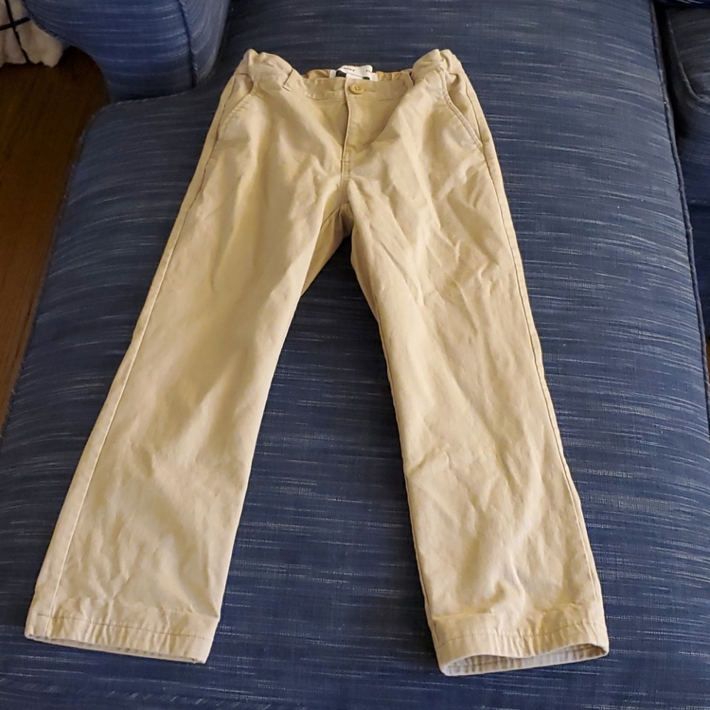 Boy's Old Navy khaki uniform pants